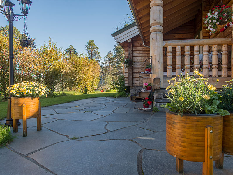 Altan harmaa pihakivi XL